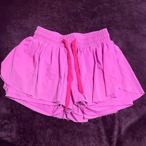 Pink skorts